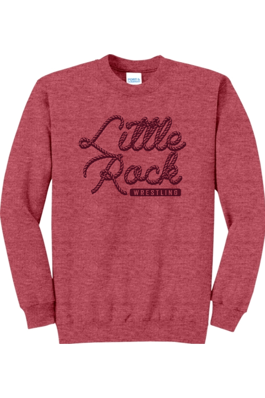 University of Arkansas at Little Rock - Wrestling Port & Company - Core Fleece Crewneck Sweatshirt. PC78