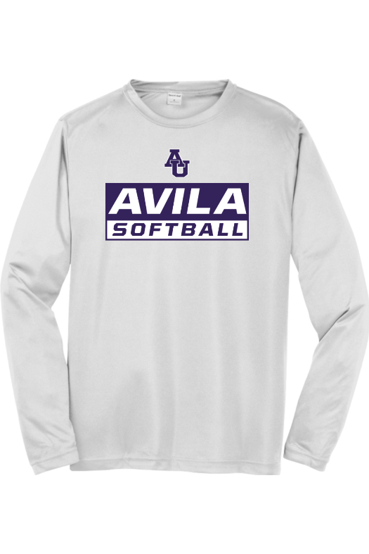 Avila Softball Sport-Tek Long Sleeve PosiCharge Competitor Tee. ST350LS