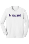 Avila Men's Wrestling Port & Company Youth Long Sleeve Core Cotton Tee. PC54YLS