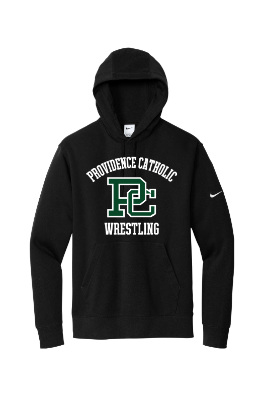 Providence Catholic Nike Club Fleece Sleeve Swoosh Pullover Hoodie NKDR1499