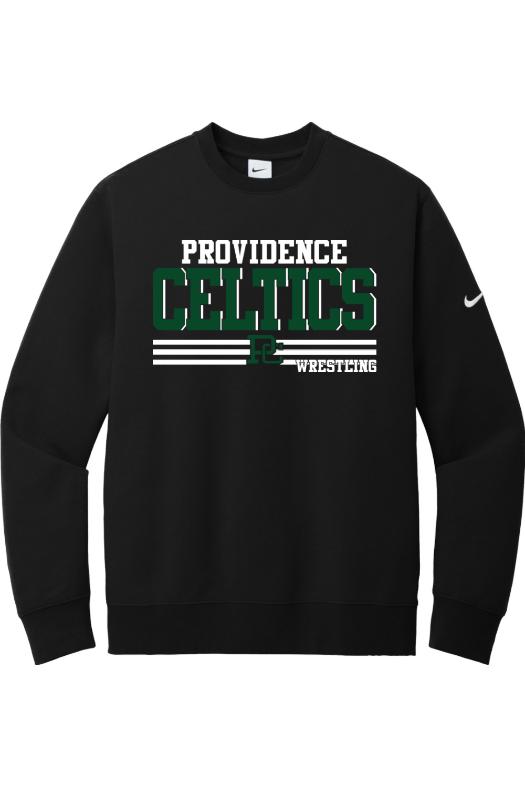 Providence Catholic Nike Club Fleece Sleeve Swoosh Crew NKFD9863