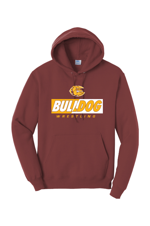 West Allis Central Wrestling Port & Company - Core Fleece Pullover Hooded Sweatshirt. PC78H
