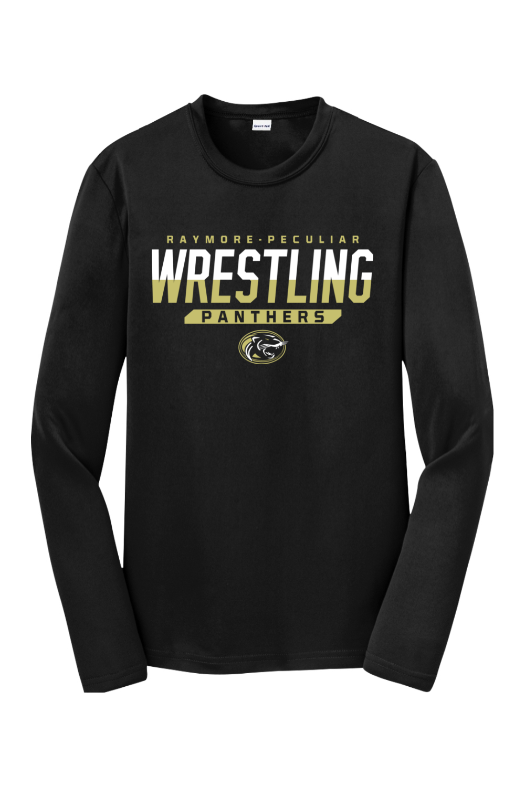Ray Pec Wrestling Sport-Tek Youth Long Sleeve PosiCharge Competitor Tee. YST350LS