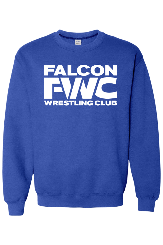 Falcon Wrestling Club Gildan Heavy Blend Crewneck Sweatshirt - 18000
