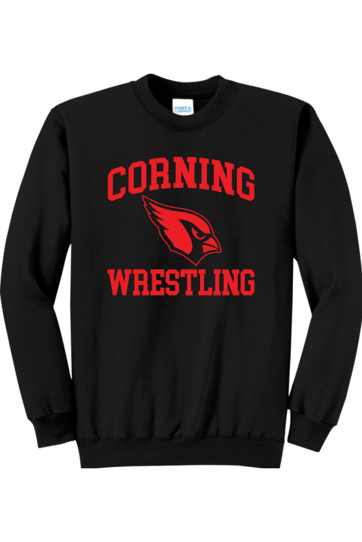 Corning High School Port & Company - Core Fleece Crewneck Sweatshirt. PC78