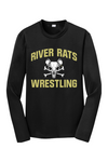 River Rats Wrestling Sport-Tek Youth Long Sleeve PosiCharge Competitor Tee. YST350LS