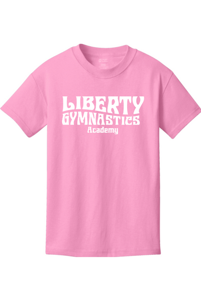 Liberty Gymnastic Academy Port & Company - Youth Core Cotton Tee. PC54Y