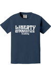 Liberty Gymnastic Academy Comfort Colors Garment-Dyed Youth Heavyweight T-Shirt