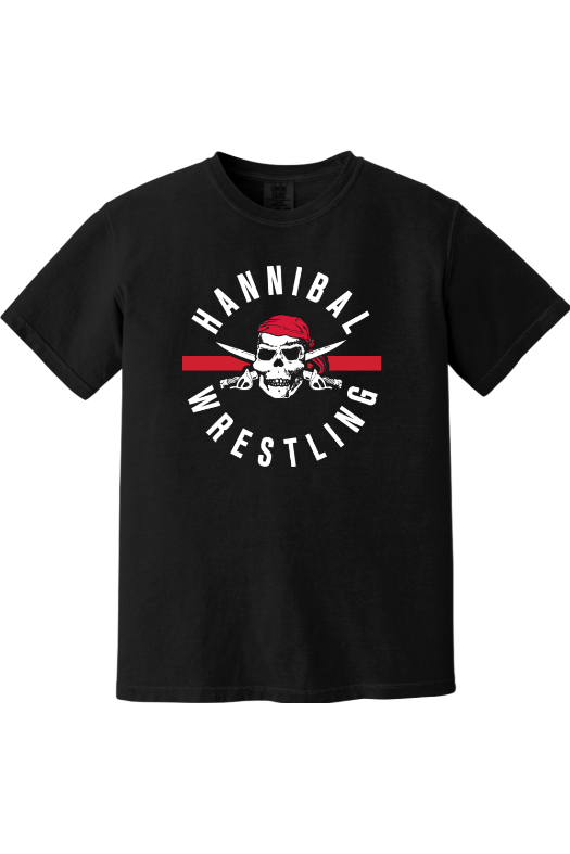 Hannibal Wrestling Comfort Colors Garment-Dyed Heavyweight T-Shirt