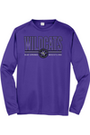 Blue Springs High School Sport-Tek Long Sleeve PosiCharge Competitor Tee. ST350LS