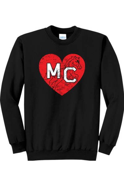 Mill Creek Elementary Port & Company - Core Fleece Crewneck Sweatshirt. PC78