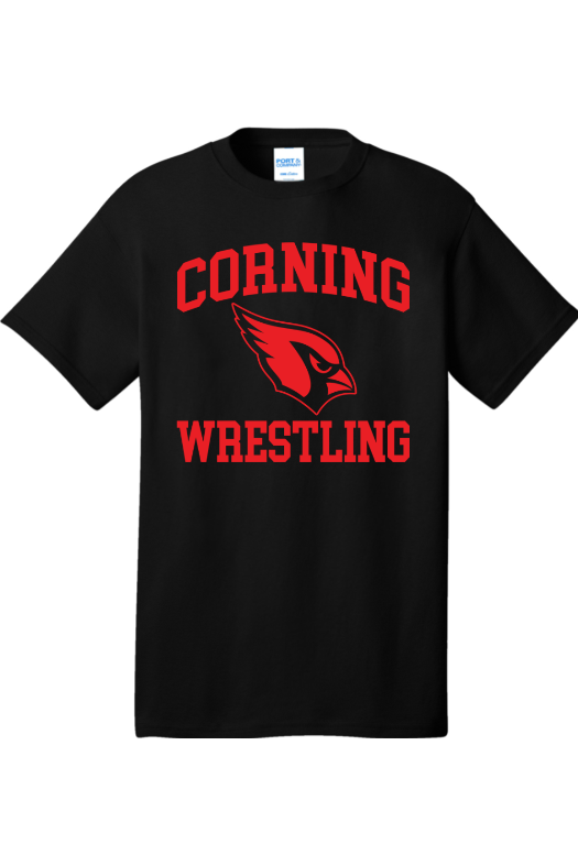 Corning High School Port & Company - Core Cotton Tee. PC54