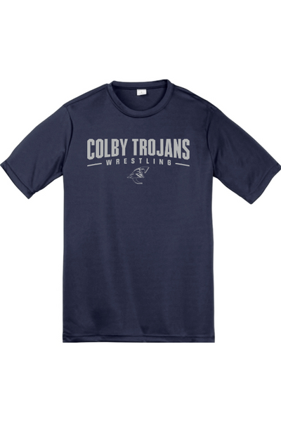 Colby Community College Wrestling Sport-Tek Youth PosiCharge Competitor Tee. YST350
