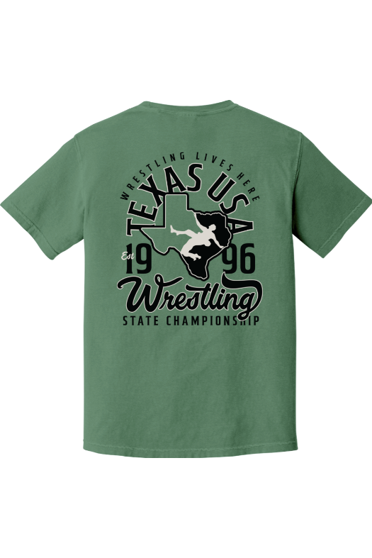 2026 Texas USA MEGA HM 2.0 Comfort Colors Garment-Dyed Heavyweight T-Shirt