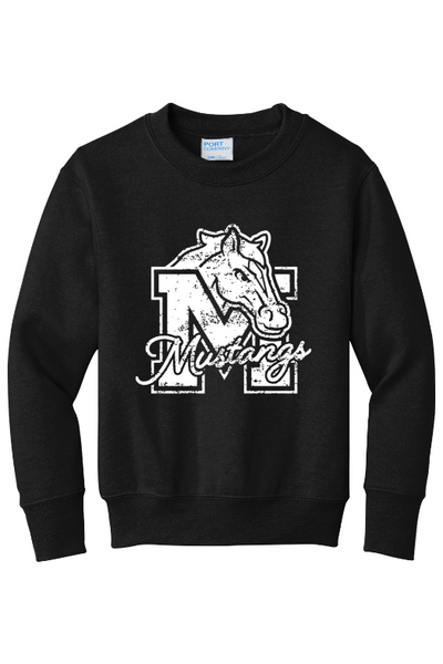 Mill Creek Elementary Port & Company - Youth Core Fleece Crewneck Sweatshirt. PC90Y