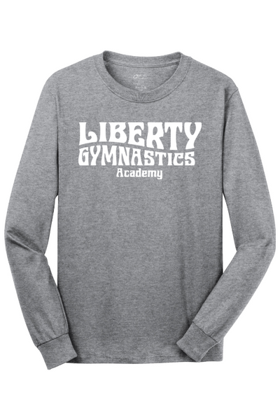 Liberty Gymnastic Academy Port & Company - Long Sleeve Core Cotton Tee. PC54LS