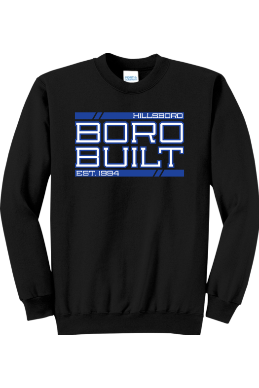 Hillsboro HS Wrestling Port & Company - Core Fleece Crewneck Sweatshirt. PC78