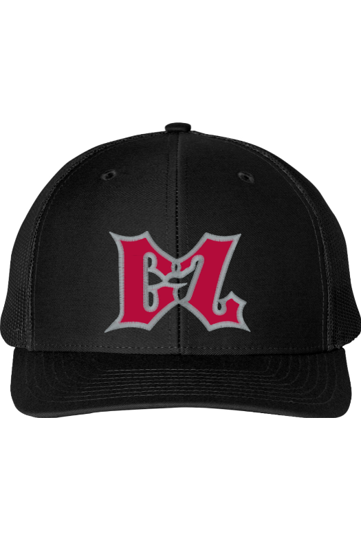 Ground Zero Wrestling Richardson Snapback Trucker Cap (emb)