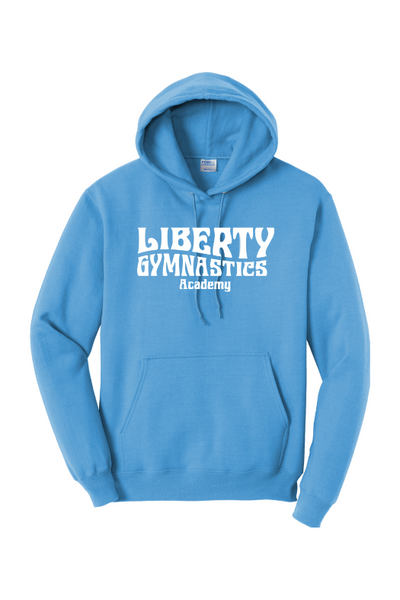 Liberty Gymnastic Academy Port & Company - Core Fleece Pullover Hooded Sweatshirt. PC78H