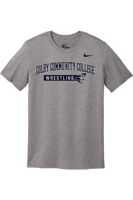 Colby Community College Wrestling Nike Team rLegend Tee DV7299