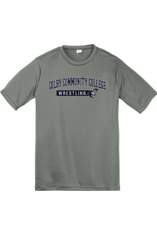 Colby Community College Wrestling Sport-Tek Youth PosiCharge Competitor Tee. YST350