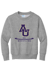 Avila Men's Wrestling Port & Company - Youth Core Fleece Crewneck Sweatshirt. PC90Y