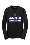 Avila Softball Sport-Tek Youth Long Sleeve PosiCharge Competitor Tee. YST350LS