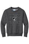 Frontenac HS Wrestling Port & Company - Youth Core Fleece Crewneck Sweatshirt. PC90Y