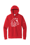 Mill Creek Elementary Nike Club Fleece Sleeve Swoosh Pullover Hoodie NKDR1499
