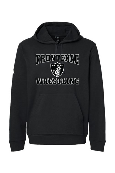 Frontenac HS Wrestling Adidas Fleece Hooded Sweatshirt