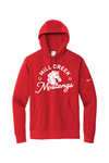 Mill Creek Elementary Nike Club Fleece Sleeve Swoosh Pullover Hoodie NKDR1499
