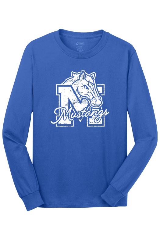 Mill Creek Elementary Port & Company - Long Sleeve Core Cotton Tee. PC54LS