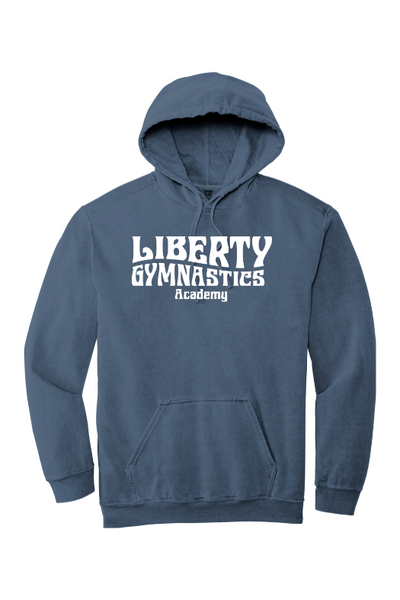 Liberty Gymnastic Academy Comfort Colors Garment-Dyed Hooded Sweatshirt