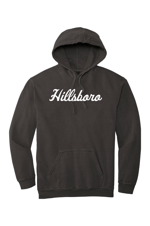 Hillsboro HS Wrestling Comfort Colors Garment-Dyed Hooded Sweatshirt