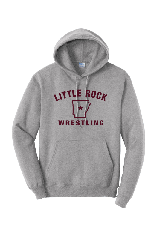 University of Arkansas at Little Rock - Wrestling Port & Company - Core Fleece Pullover Hooded Sweatshirt. PC78H