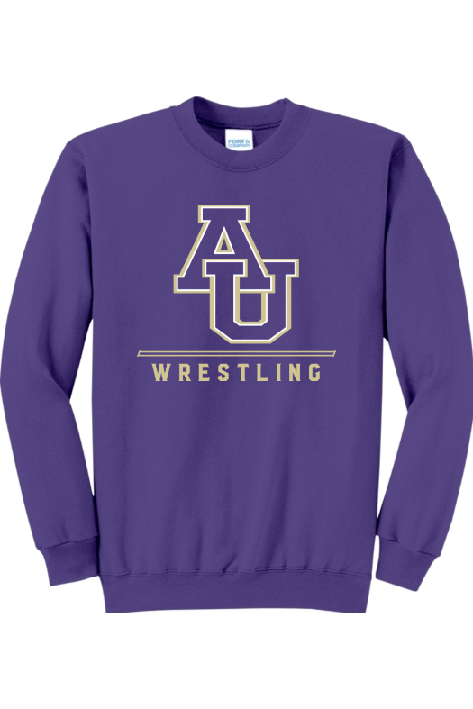 Avila Men's Wrestling Port & Company - Core Fleece Crewneck Sweatshirt. PC78