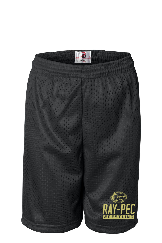 Ray Pec Wrestling Badger Youth Pro Mesh 6