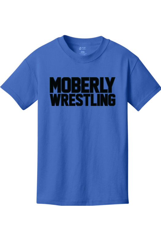 Moberly High School Port & Company - Youth Core Cotton Tee. PC54Y