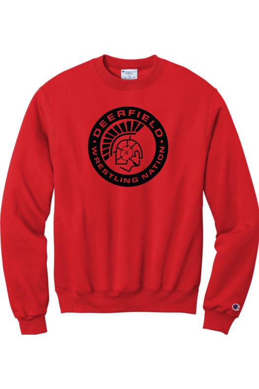 Deerfield High School Champion Powerblend Crewneck Sweatshirt S600