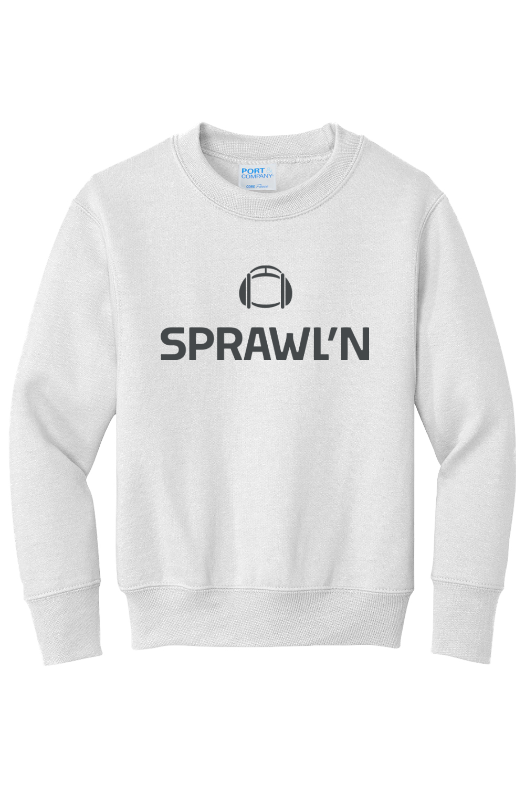 University of Arkansas Little Rock Port & Company - Youth Core Fleece Crewneck Sweatshirt. PC90Y