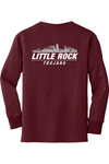 University of Arkansas at Little Rock - Wrestling Port & Company Youth Long Sleeve Core Cotton Tee. PC54YLS