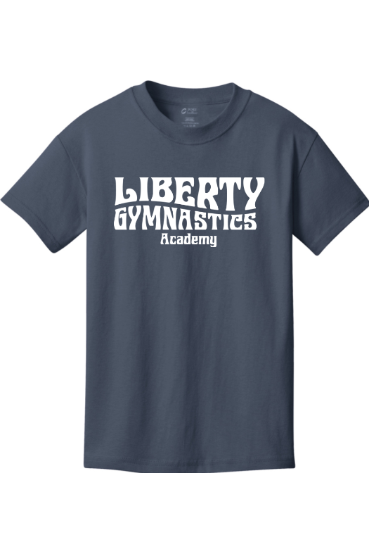 Liberty Gymnastic Academy Port & Company - Youth Core Cotton Tee. PC54Y