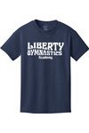 Liberty Gymnastic Academy Port & Company - Youth Core Cotton Tee. PC54Y
