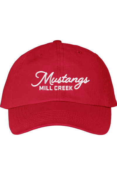Mill Creek Elementary Valucap Adult Bio-Washed Classic Dad Hat (emb)