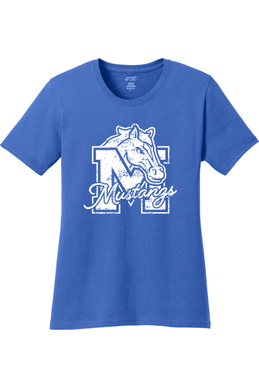 Mill Creek Elementary Port & Company Women's Core Cotton Tee. LPC54