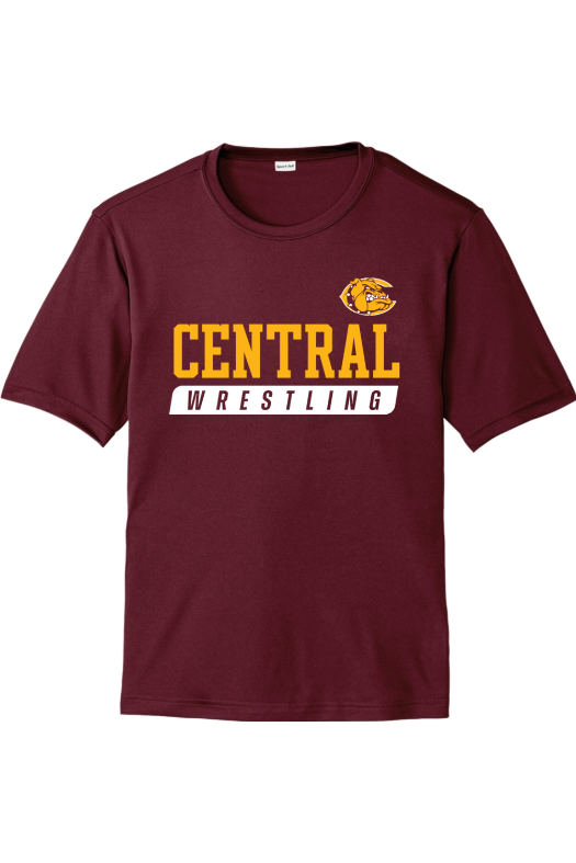 West Allis Central Wrestling Sport-Tek PosiCharge Competitor Tee. ST350