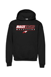 Maize Football Gildan Heavy Blend Youth Hooded Sweatshirt - 18500B