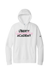 Liberty Gymnastic Academy Nike Club Fleece Sleeve Swoosh Pullover Hoodie NKDR1499