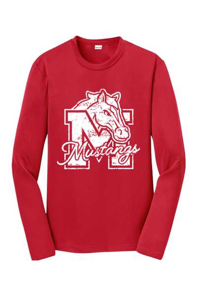 Mill Creek Elementary Sport-Tek Youth Long Sleeve PosiCharge Competitor Tee. YST350LS
