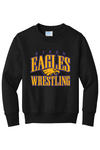 Byron Eagles Port & Company - Youth Core Fleece Crewneck Sweatshirt. PC90Y